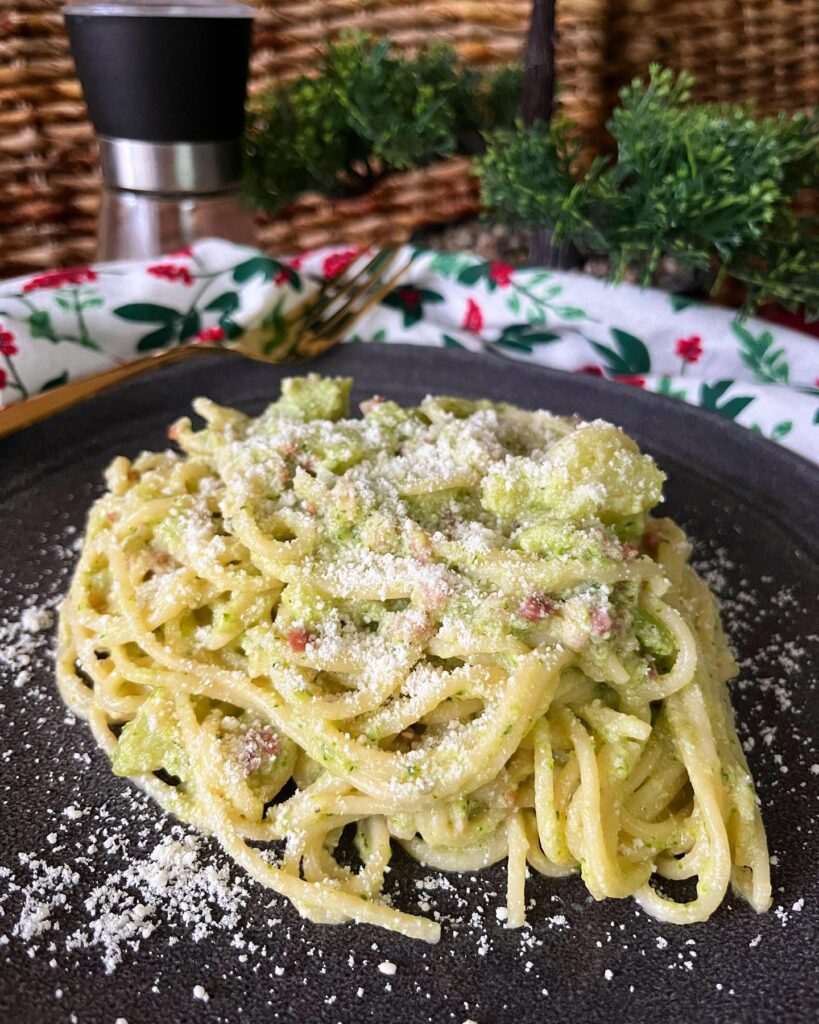 Broccoli carbonara 😍🥦