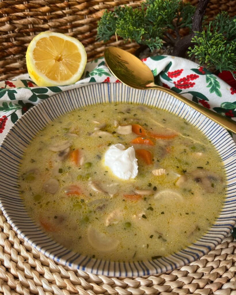 Tárkonyos csirkeragu leves 🍲