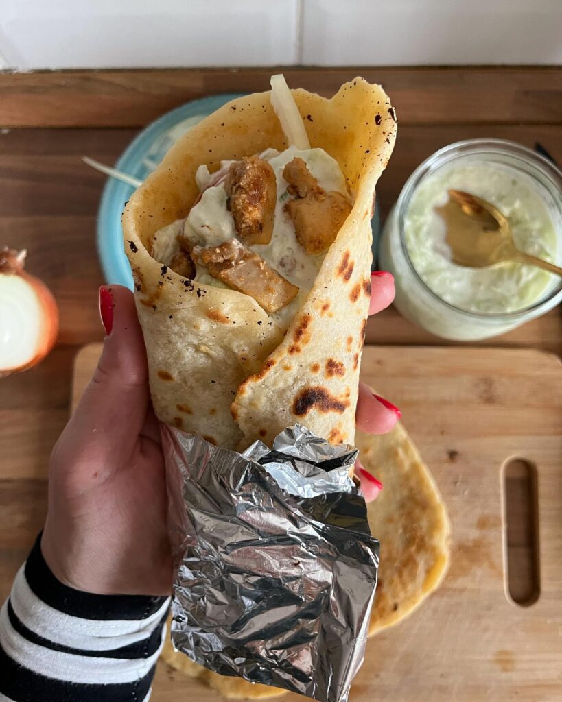 Minden részében házilag készült gyros wrap? Igen! 😁