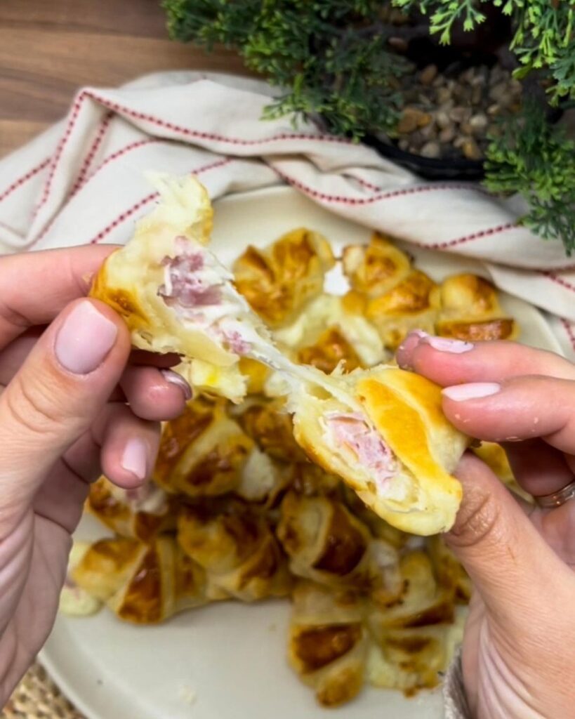 Gyors sonkás sajtos croissant 🥐
