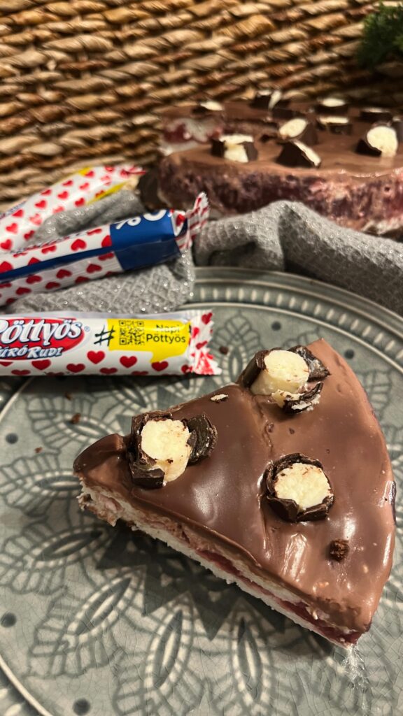Epres Túró Rudi torta hozzáadott cukor nélkül ❤️