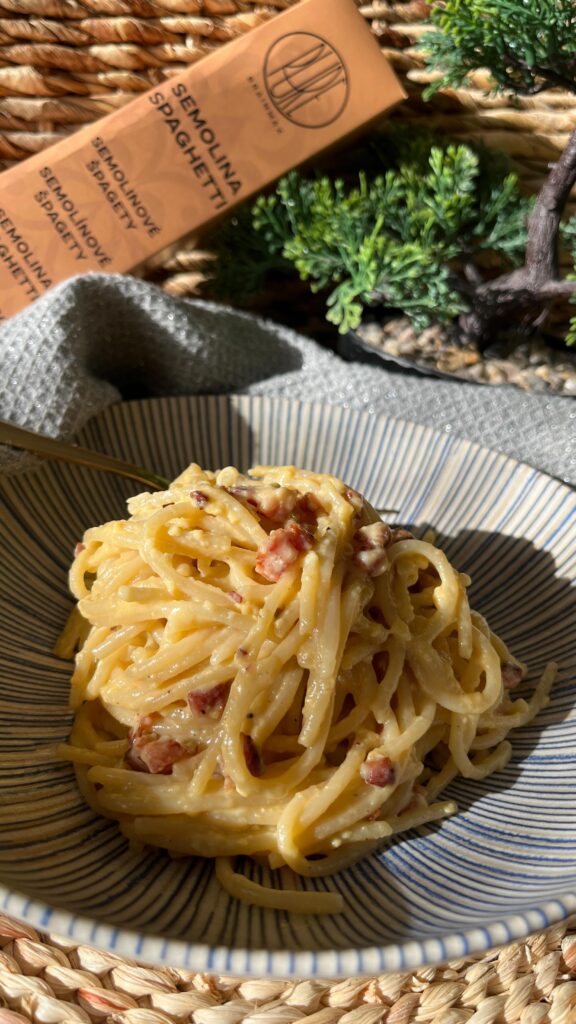Carbonara – nem az eredeti, de nagyon fincsi ❤️🤤