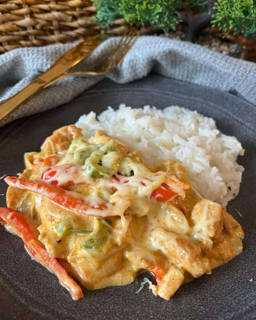 Krémes csirke fajitas ❤️