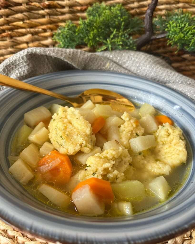 Grízgaluska leves 🍲
