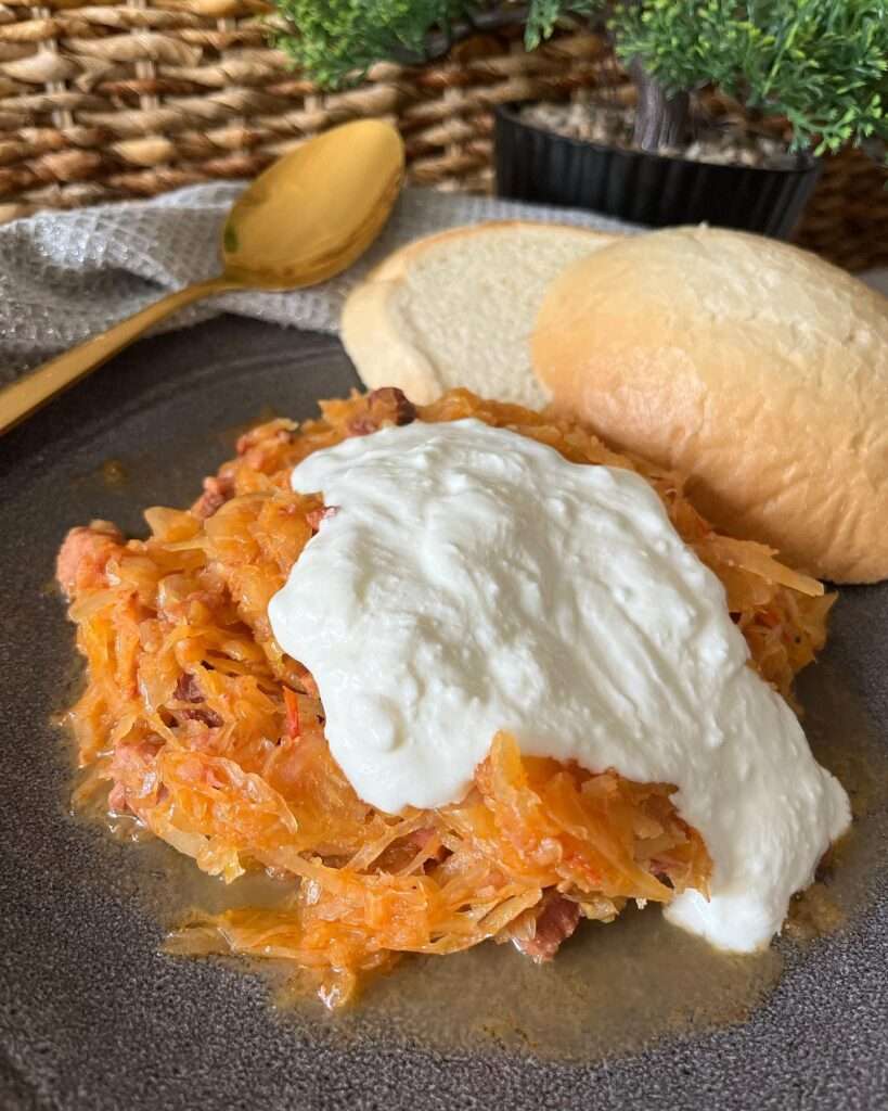Székelykáposzta jó sok tejföllel ❤️