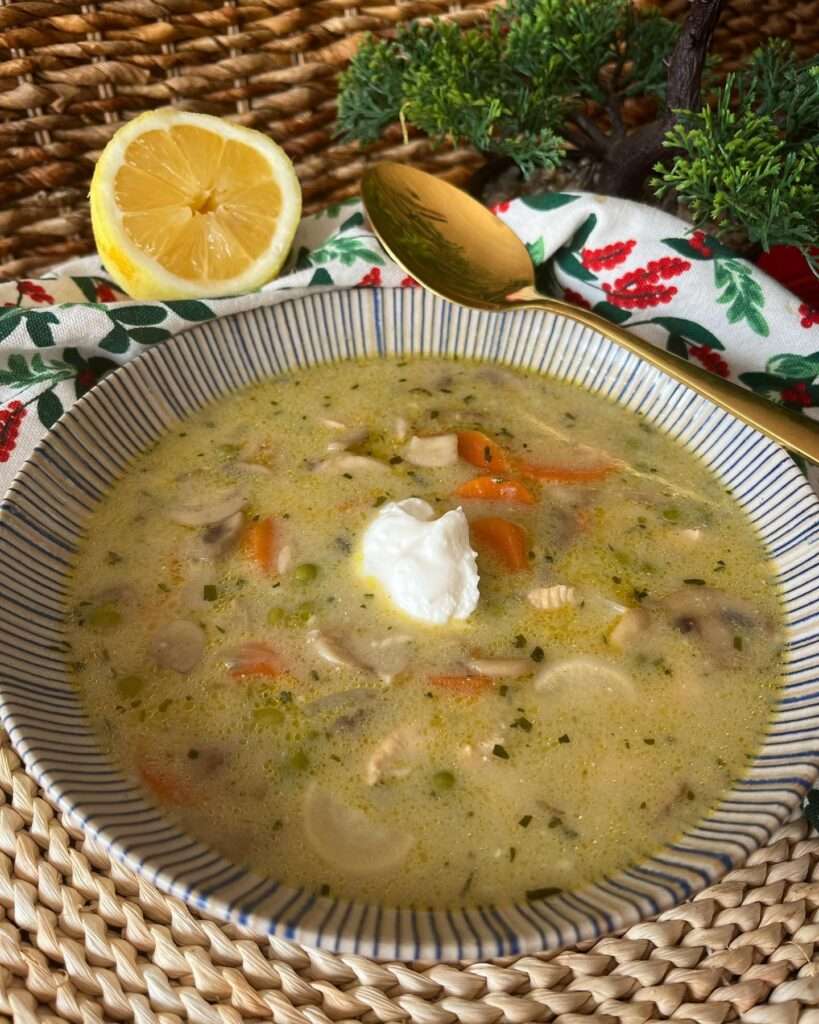 Tárkonyos csirkeragu leves 🍲