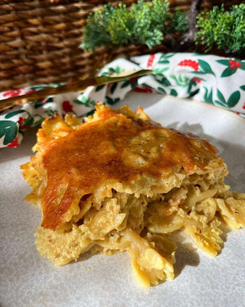 Sült karfiolos cukkinis farfalle 🥰