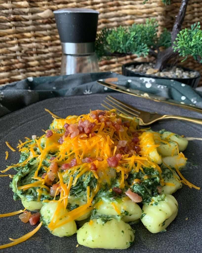 Sajtkrémes-parajos Gnocchi baconnel 🥰❤️