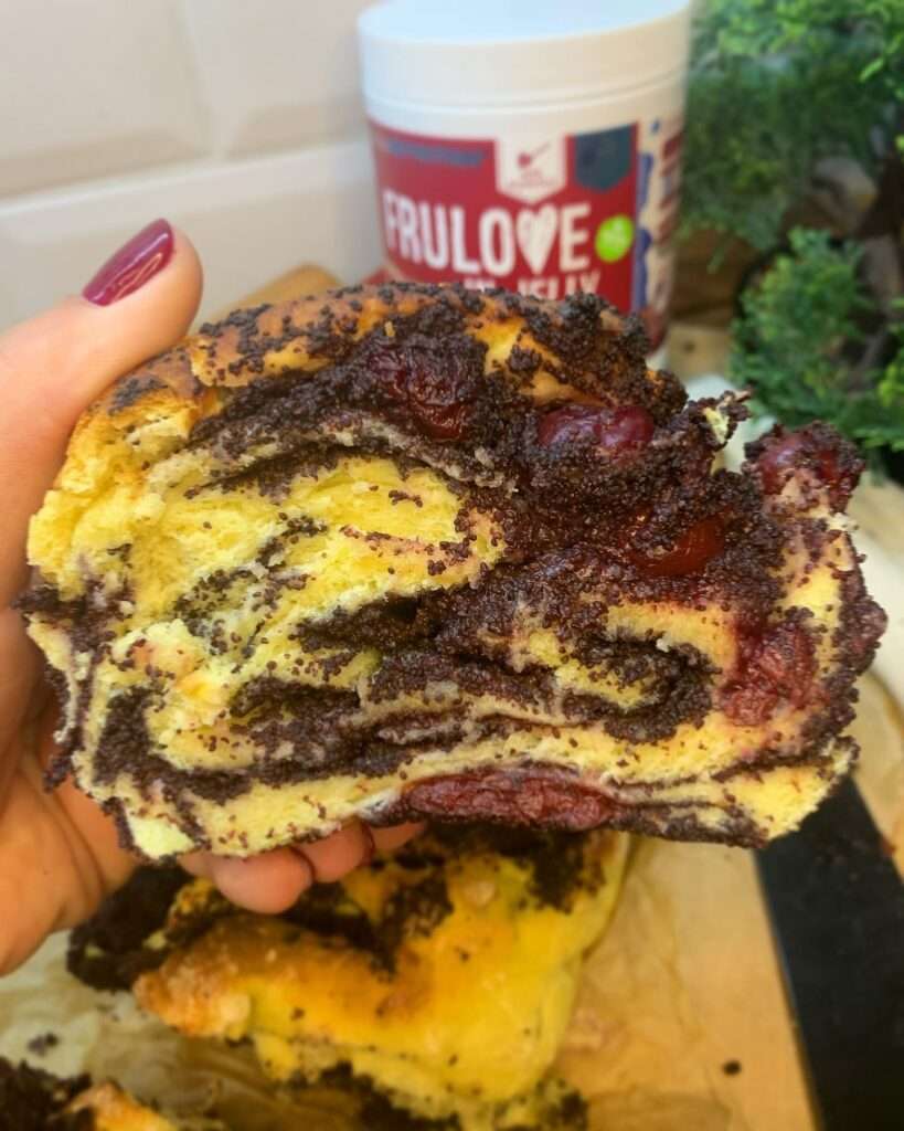 Meggyes-mákos babka hozzáadott cukor nélkül 🍒🤩