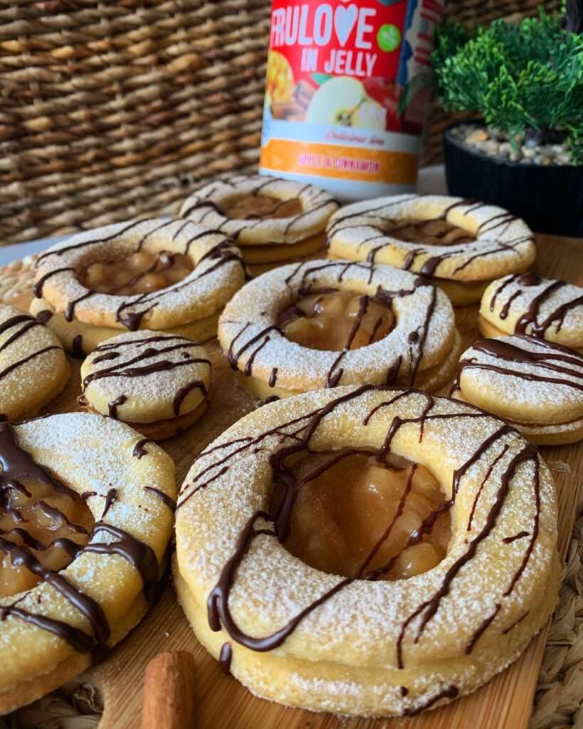 Almás fahéjas linzer 🍎