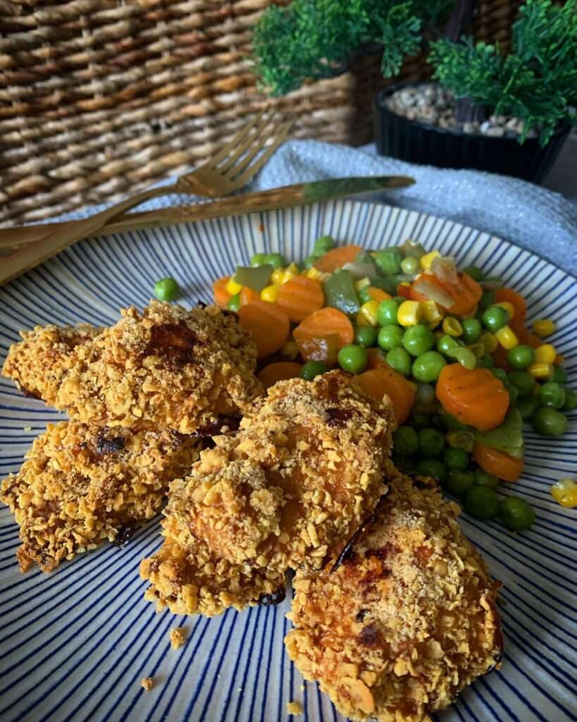 Cornflakes BBQ csirkemell ❤️