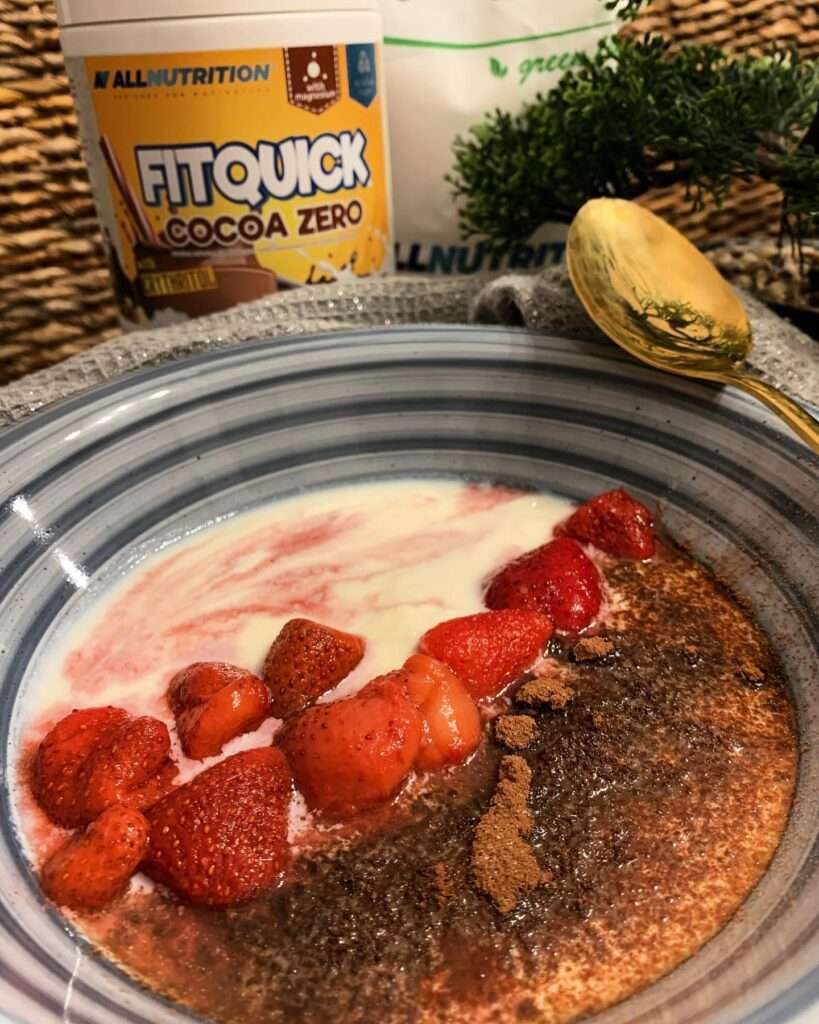 Kókuszkása, egy igazán ínycsiklandó és egészséges vacsora 😍🥥🍓