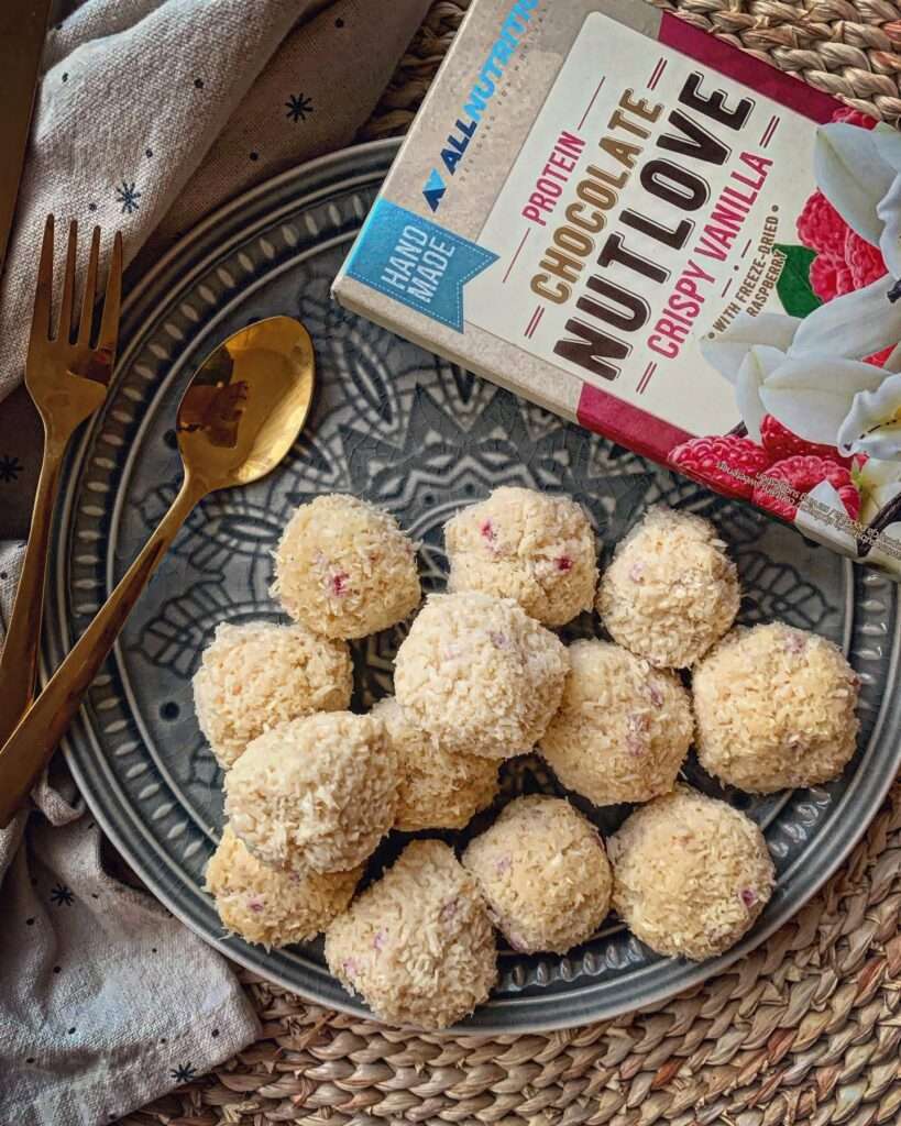 Málnás fehércsokis Raffaello 🥥🍓