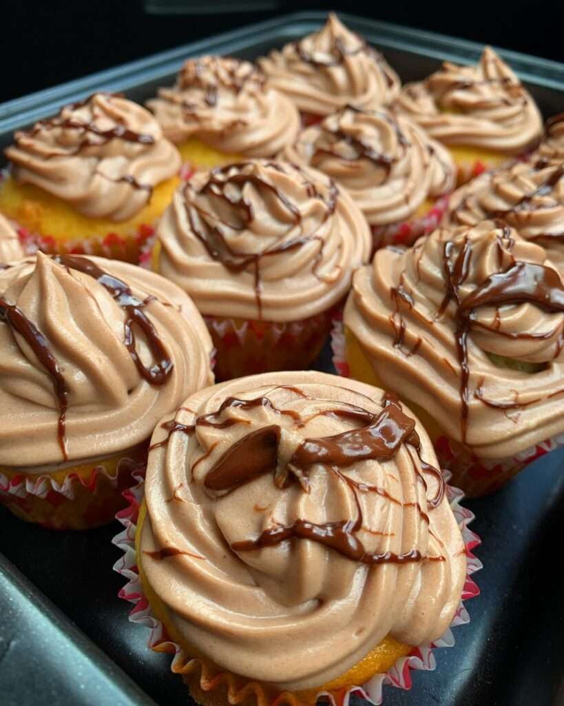 Nutellas cupcake 🤤❤️🧁