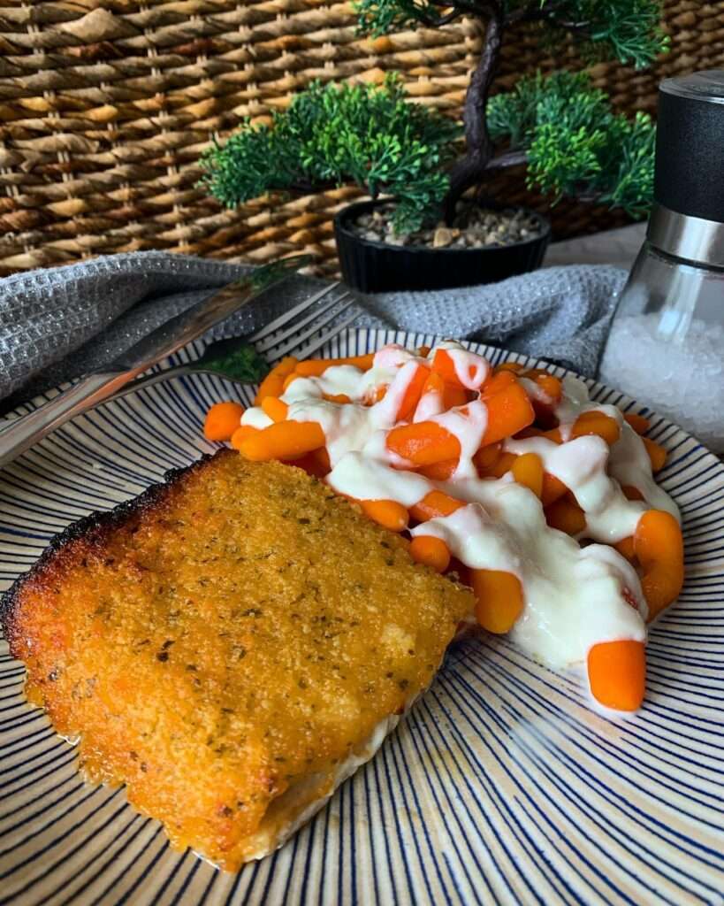 Egyszerű vacsora vagy ebédötlet 🐟🥕🧀