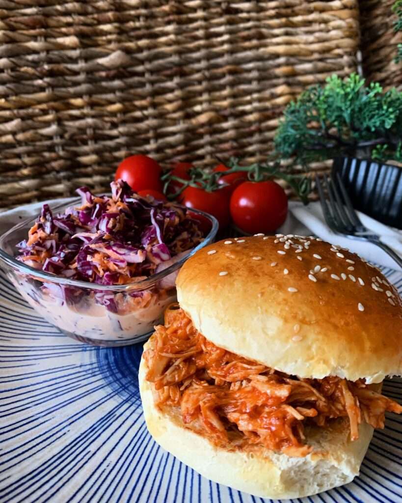 Pulled chicken Burger 😋