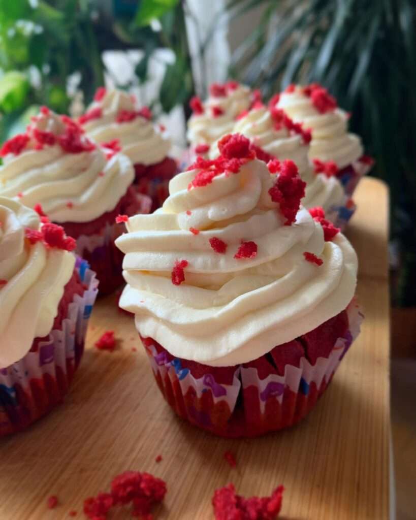 Red Velvet cupcake- Vörös Bársony muffin 🧁