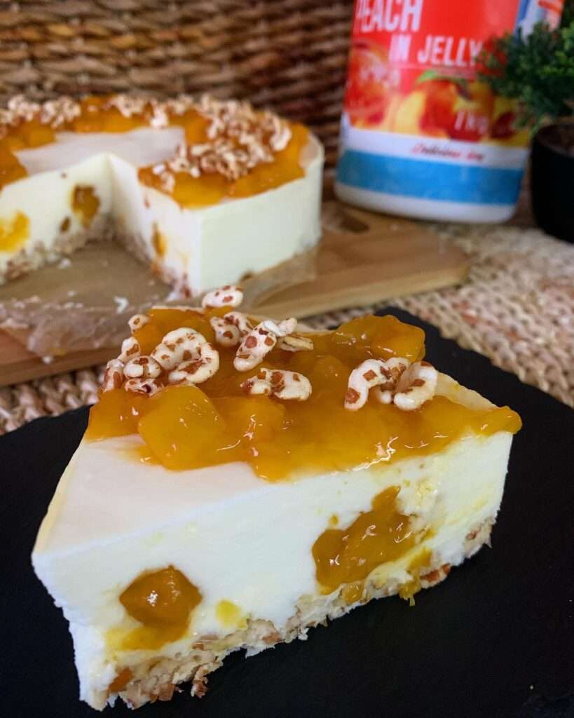 Sütés nélküli joghurttorta 😍🍑
