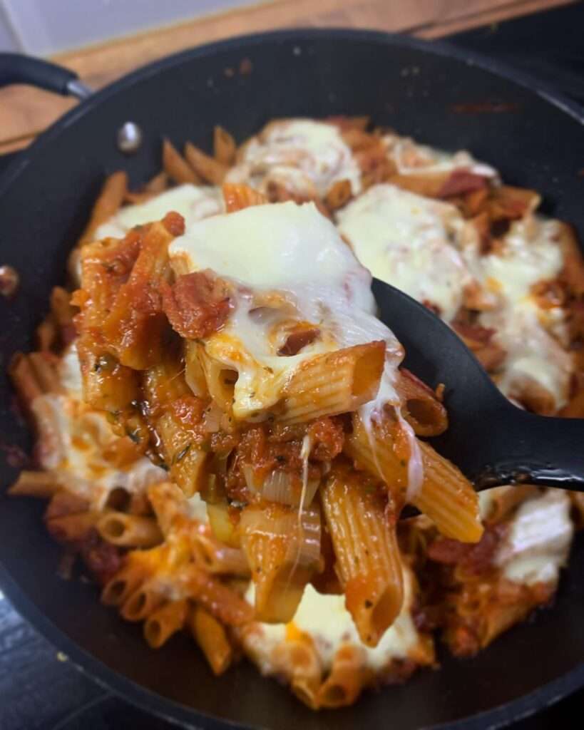 Olivás-aszalt paradicsomos penne 😍🇮🇹🍝🍅🫒