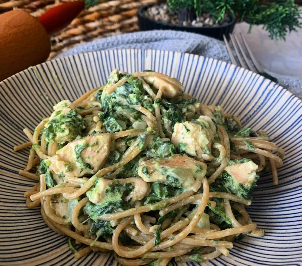Krémes spenótos-gorgonzolás csirke 🤤❤️