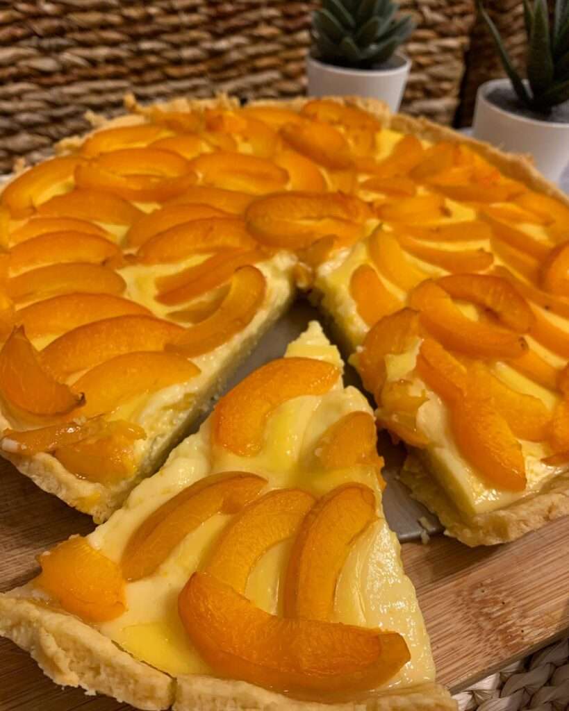 Cukormentes sárgabarackos-vaníliás pite 🥧🍑