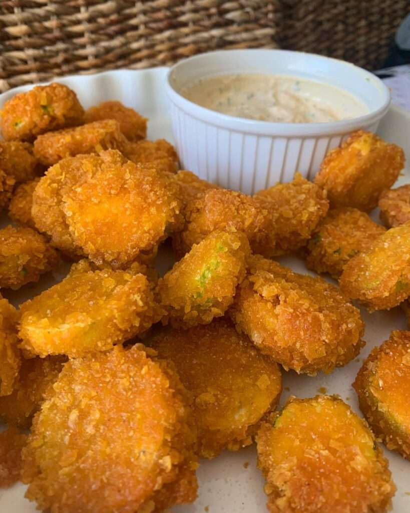 Ropogós cukkini falatok 🥒 – crispy zucchini bites
