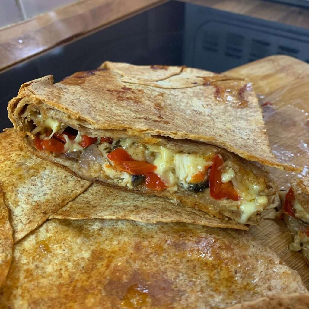 Tepsis csirke fajitas 🌯🇲🇽🌮🫔