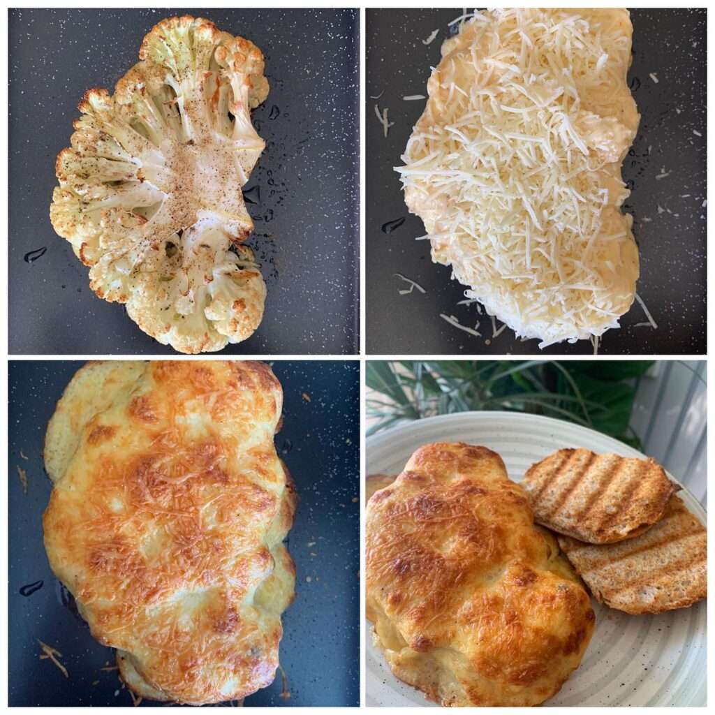 Brutálsajtos karfiol steak ❤️😍