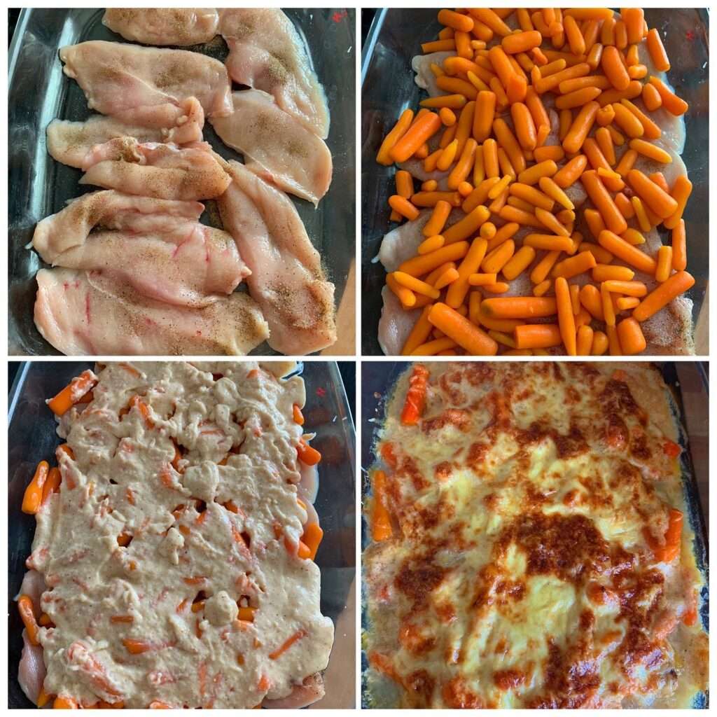 #ebédötlet bébirépás csirkemell 🥕🍗