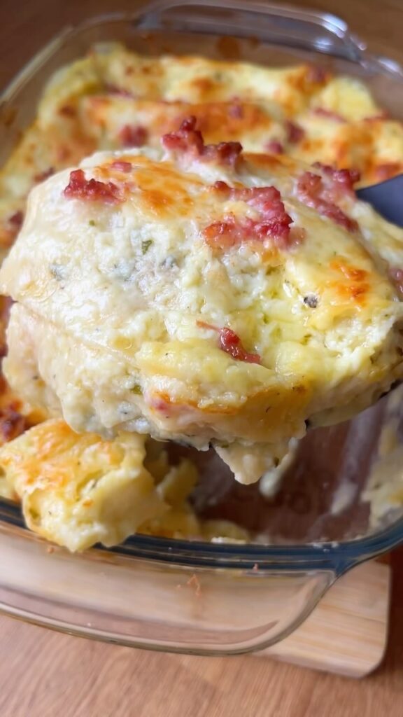 Szaftos cukkinis lasagne