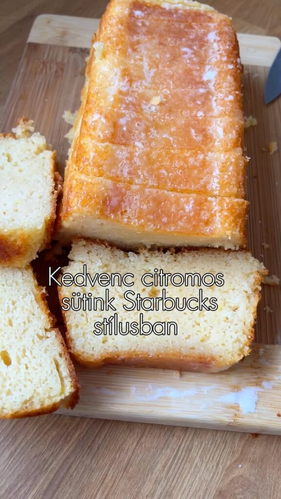 Strabucksos citromos süti 🍋