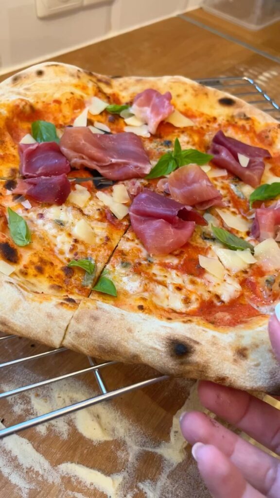 Nápolyi pizza Molino Vigevano Vesuvio lisztből ❤️