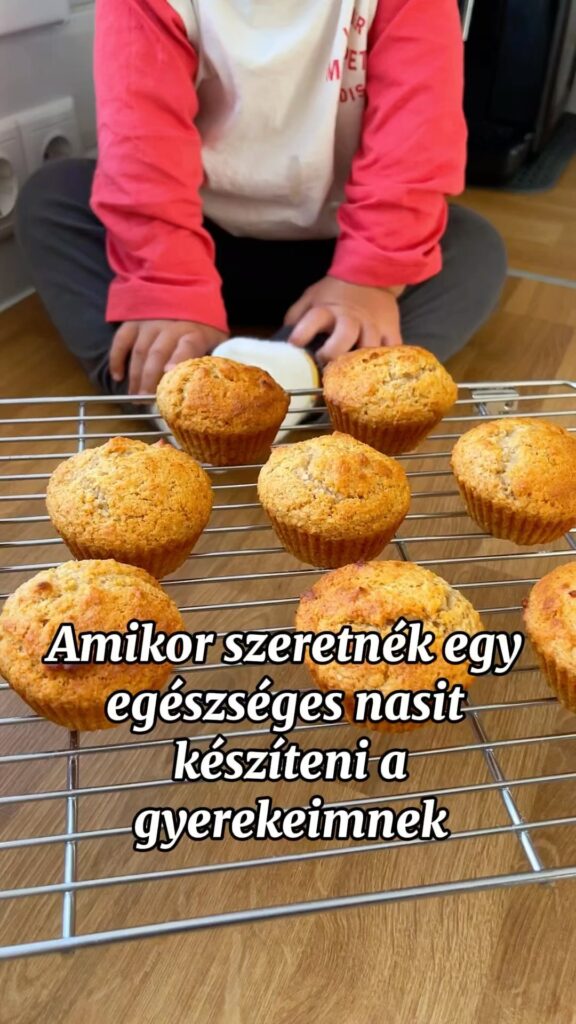 Almás-kókuszos muffin gyerekeknek (és persze felnőtteknek ❤️)