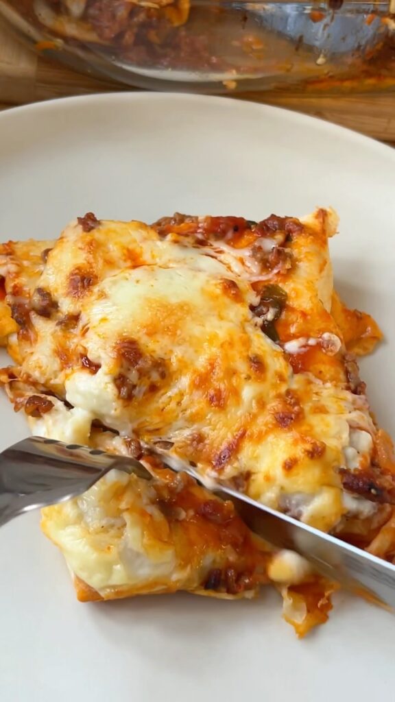 Tortilla lasagne