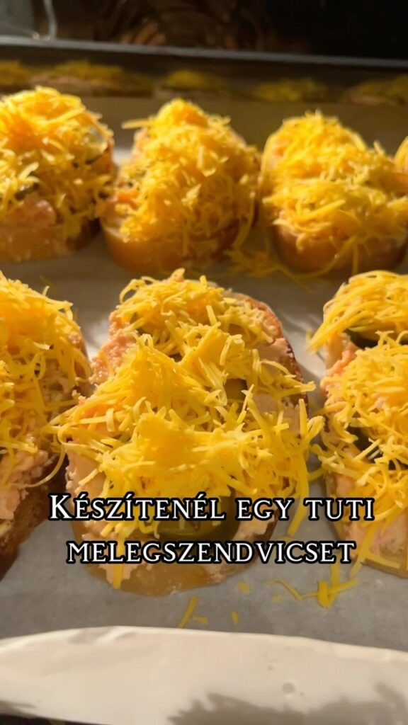 Sonkakrémes melegszendvics