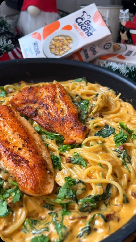 Krémes Toszkán lazac Gran Cucina főzőkrémmel