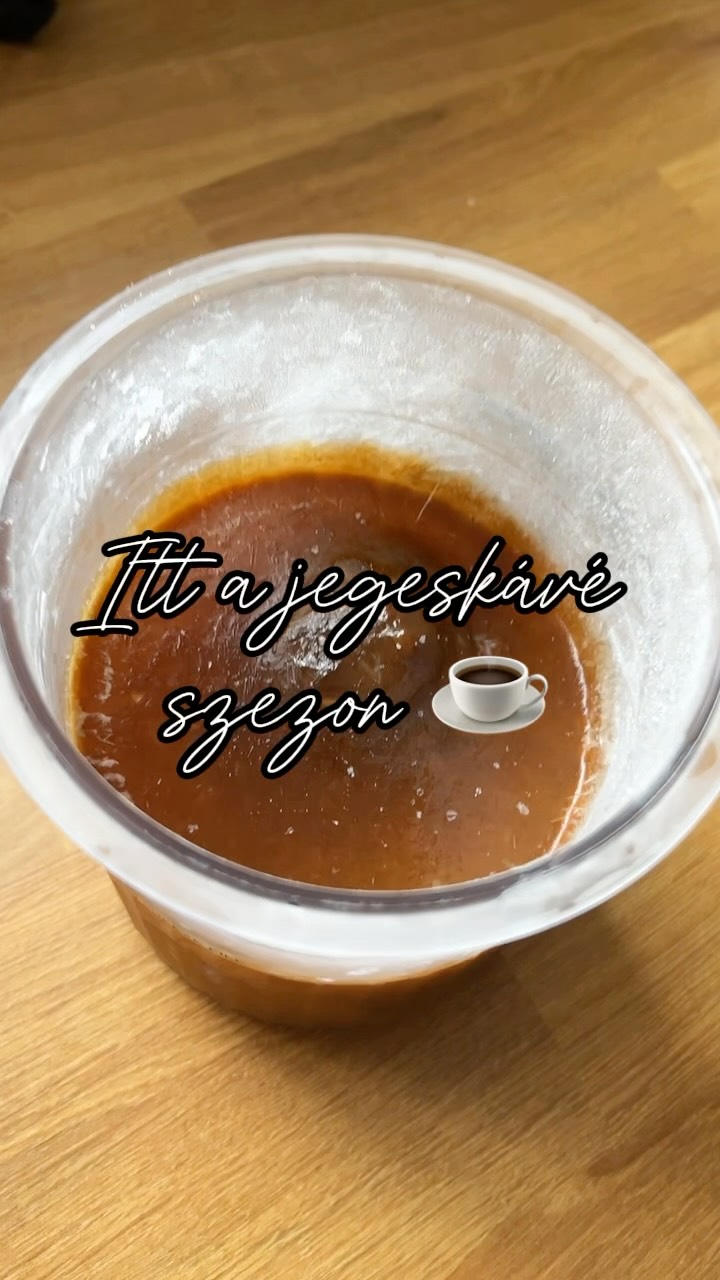 #reklam Te is szereted nyáron a jegeskávét?