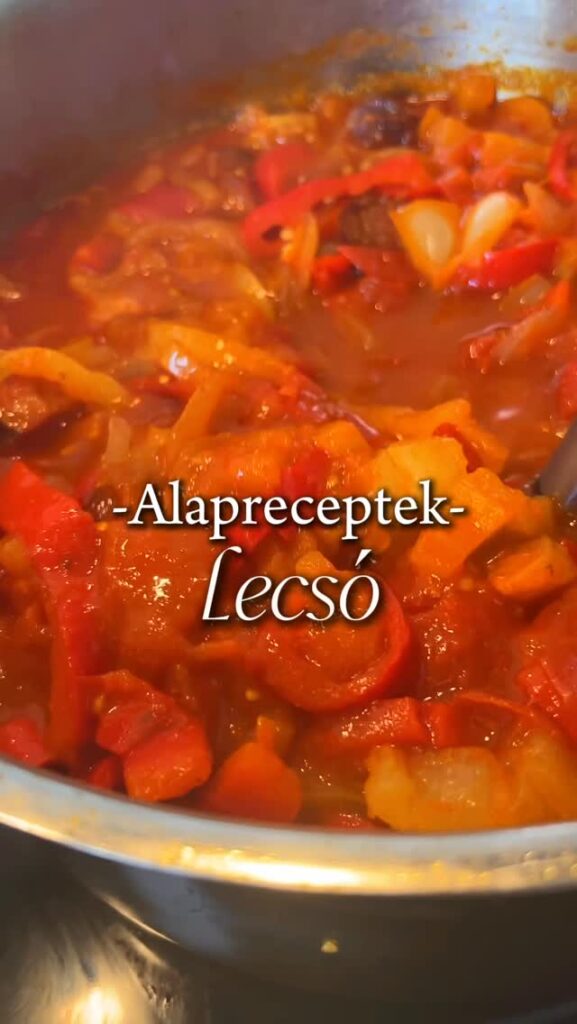 Lecsó, te hogy készíted?