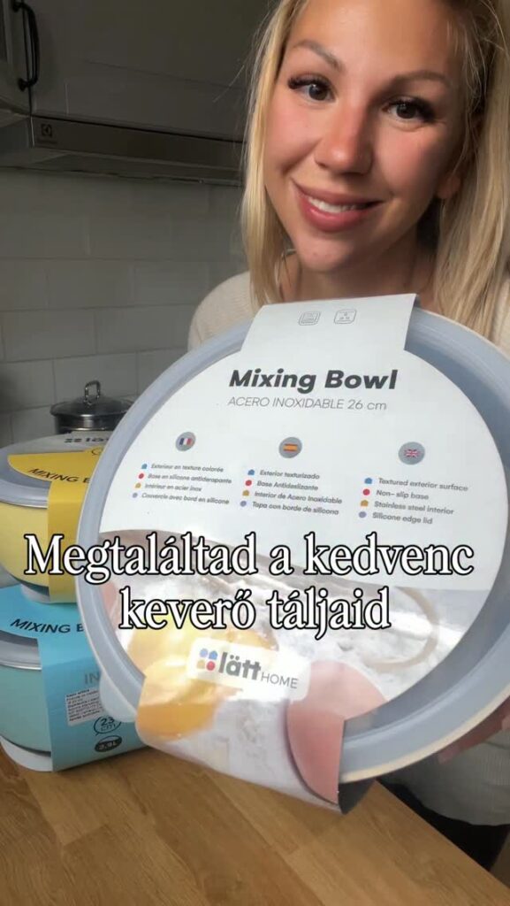 Elhoztam nektek a kedvenc kelesztő és keverő táljaim ❤️