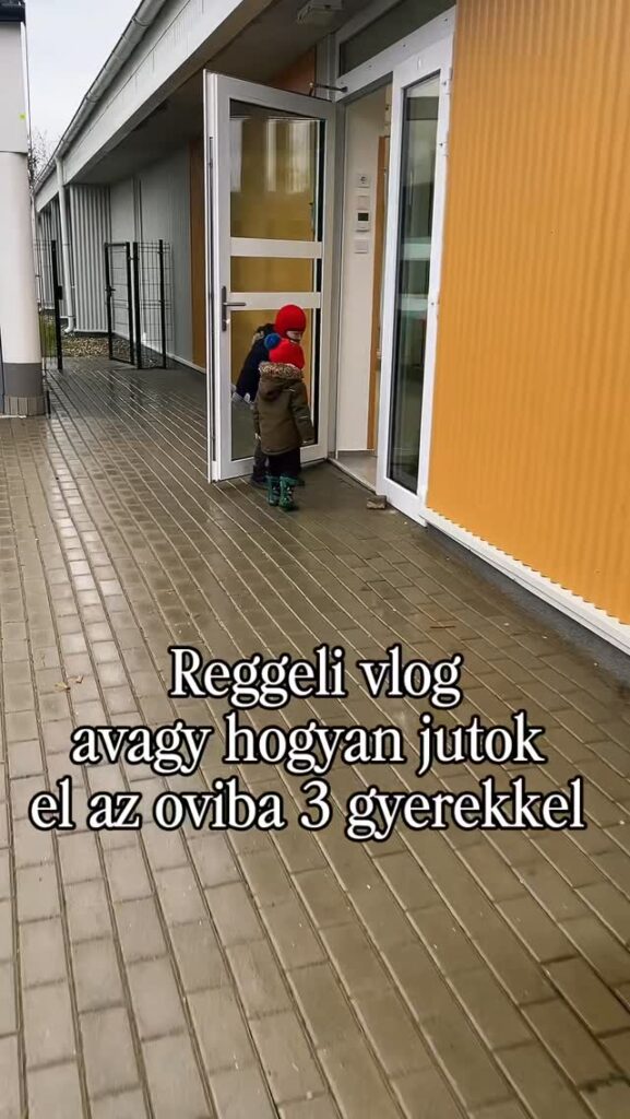 Hogyan jutok el az oviba 3 gyerekkel reggel? Nem egyszerűen 😁
