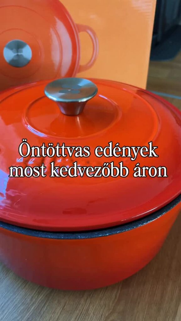 Közkívánatra az öntöttvas edények most kedvezőbb áron kaphatóak ❤️