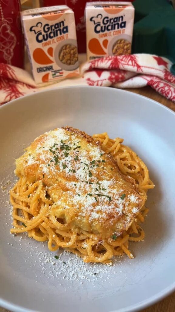 Újragondolt parmezános csirke sajtbundában