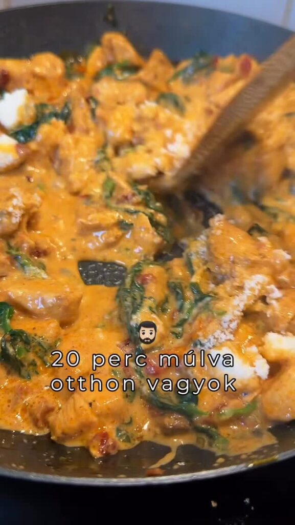 20 perces Marry me csirkés tészta