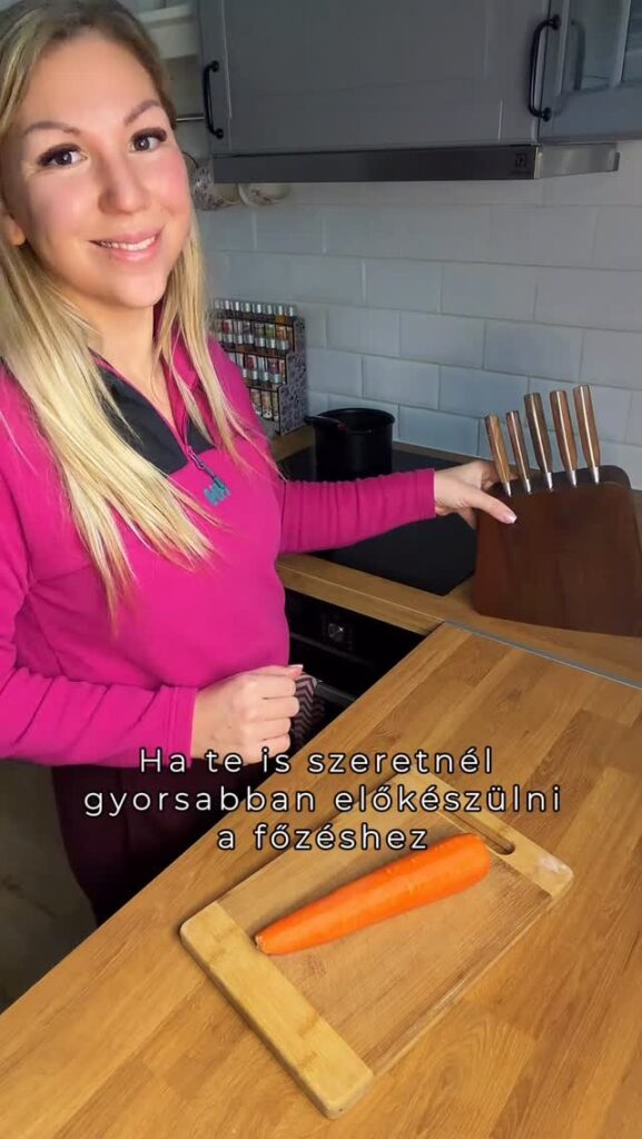 A gyors főzés kulcsa egy jó kés készlet, jó szívvel ajánlom a @latthome.hu készletét. A linket a profilomban megtaláljátok ❤️