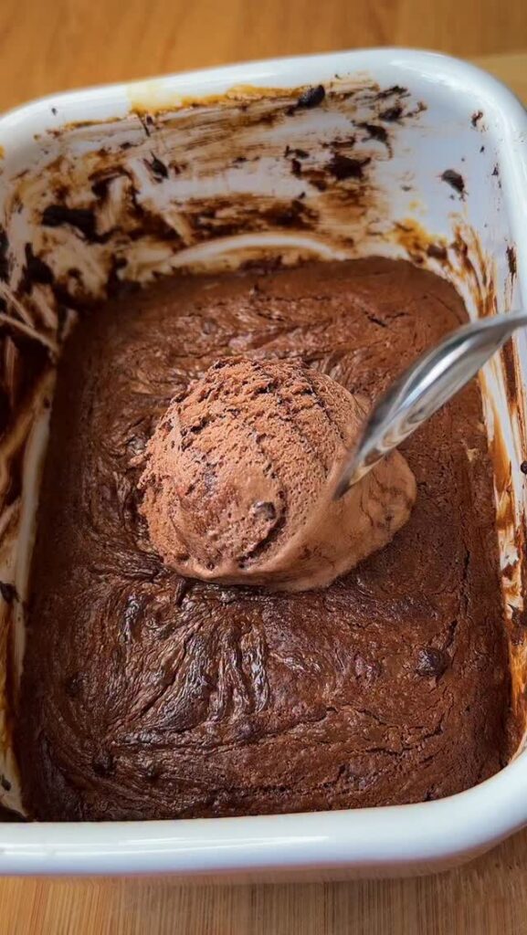 Láva brownie
