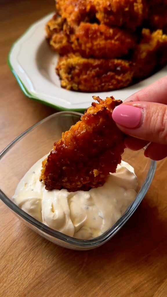 Ropogós BBQ cornflakes csirkeszárny sütőben