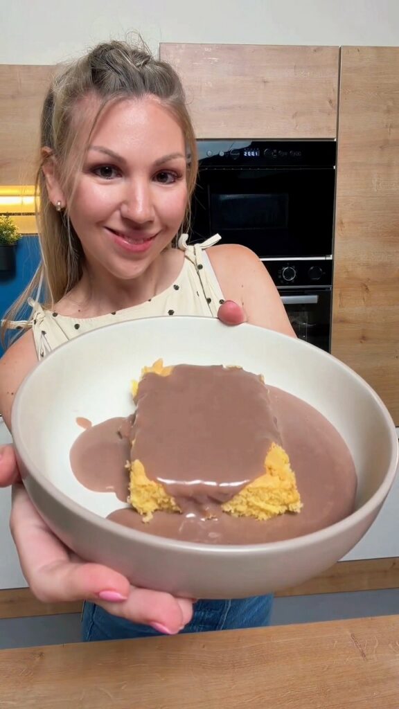 Menzás piskóta csoki öntettel
