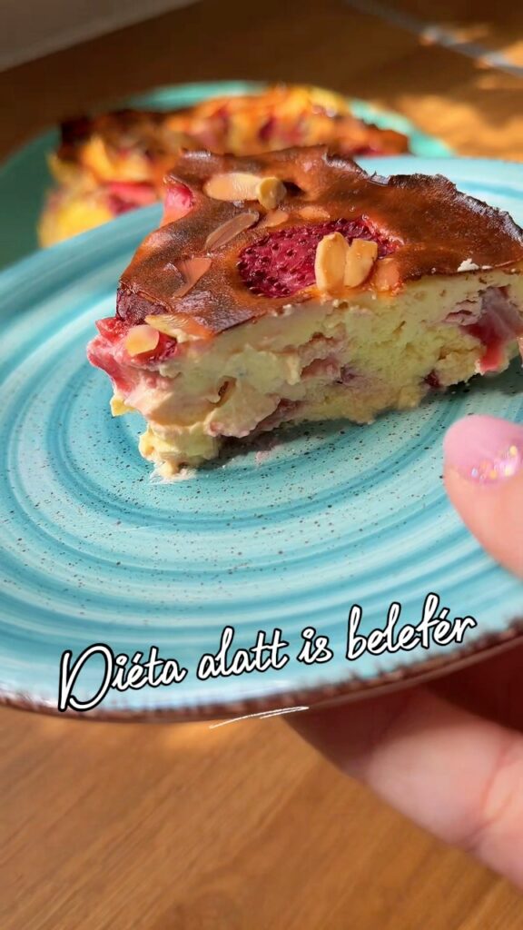 Diétás túrótorta airfryerben