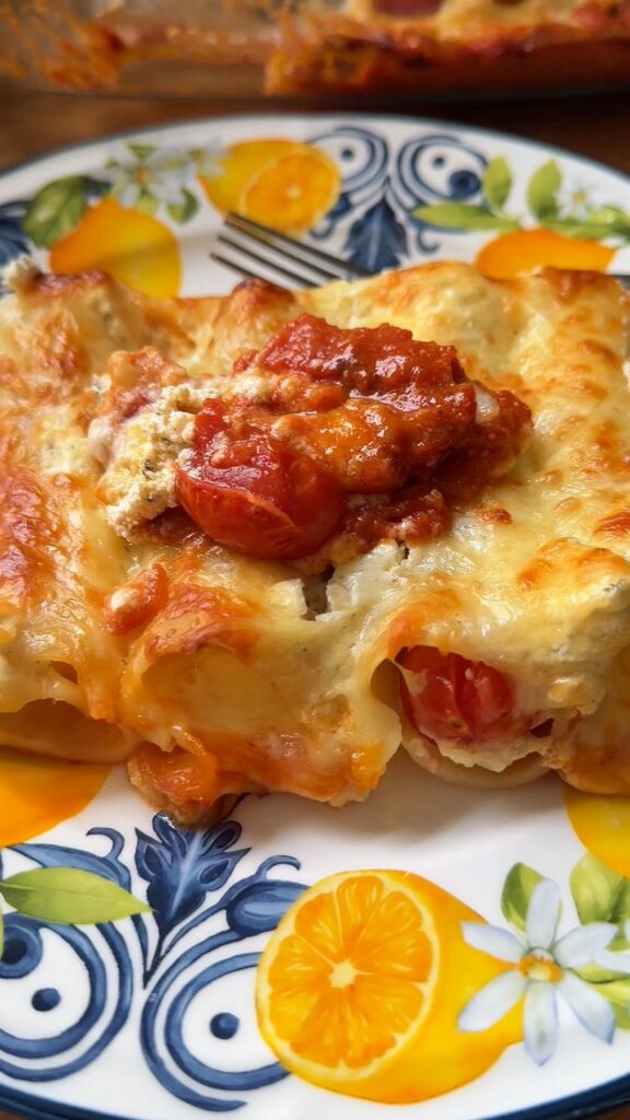 Paradicsomos mozzarellás cannelloni