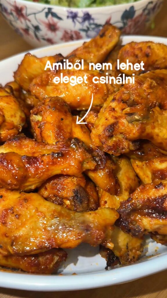 Szaftos csirkeszárny